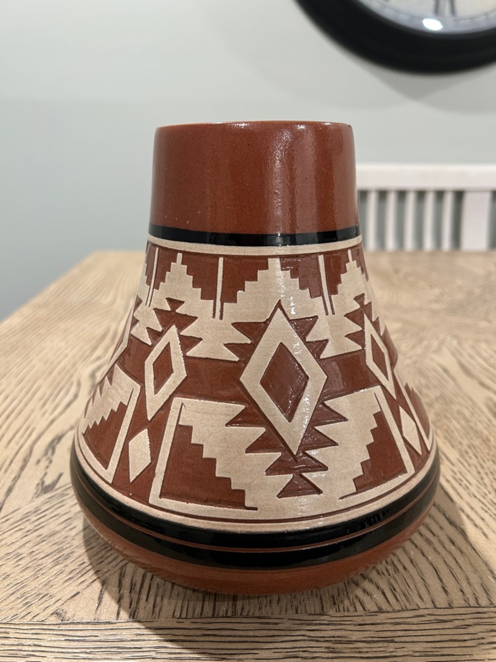 Vintage S. L. Jones Sioux Pottery: signed